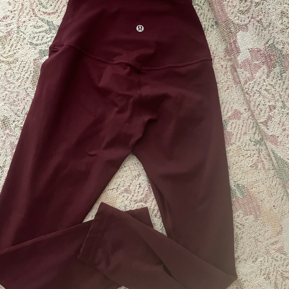 Lululemon Align Leggings Garnet Size 2
